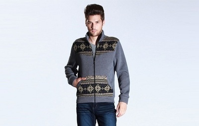 圣捷羅休閑衛衣男外套 聚美優品限時正品折扣，打造秋季型男風尚