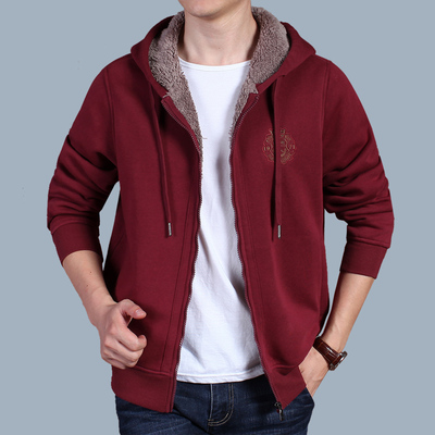 NIAN JEEP男士連帽加絨衛衣 秋冬戶外與日常休閑的百搭之選